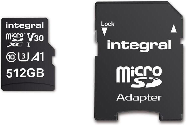Enzo Integral Micro SD geheugenkaart V30 512GB 9500420