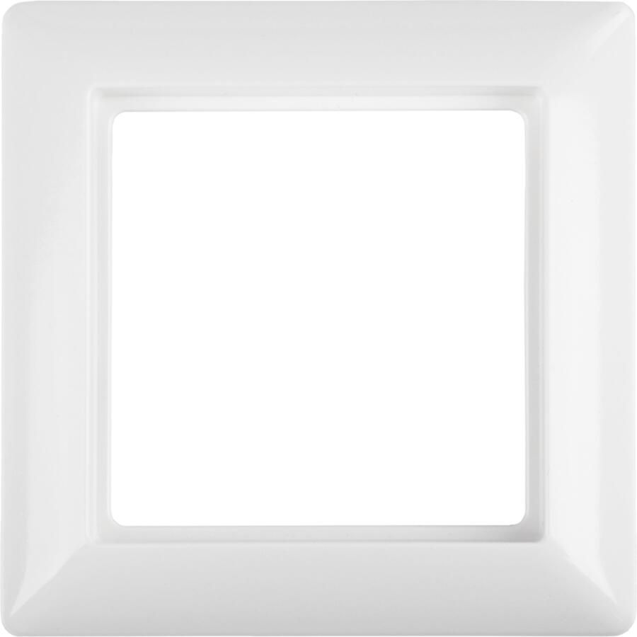 Enzo Jung AS500 Afdekraam | Inbouw | 1-voudig | Polarwit 66.003.21