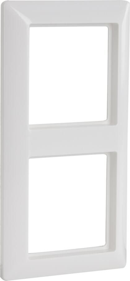 Enzo Jung AS500 Afdekraam | Inbouw | 2-voudig | Polarwit 66.003.22