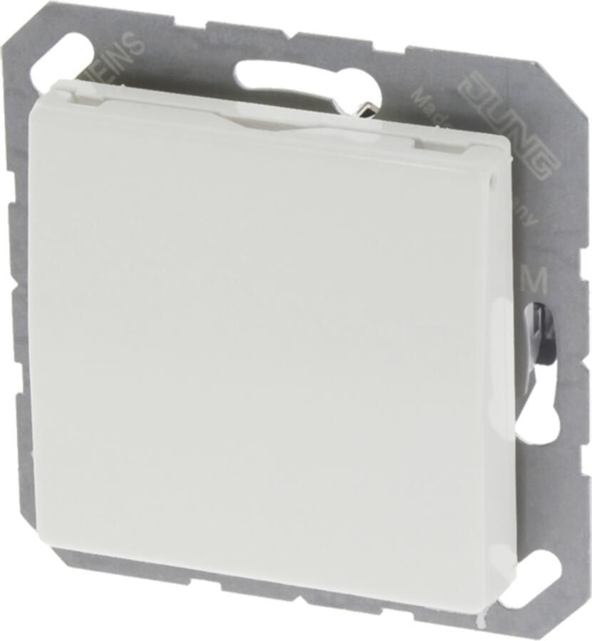 Enzo Jung AS500 Contactdoos | Inbouw | Klep | Randaarde | Polarwit 66.003.44