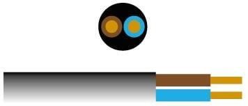 Enzo Kabel H07RN-F Neopreenkabel 2x1 5 qmm NWPK 1232238