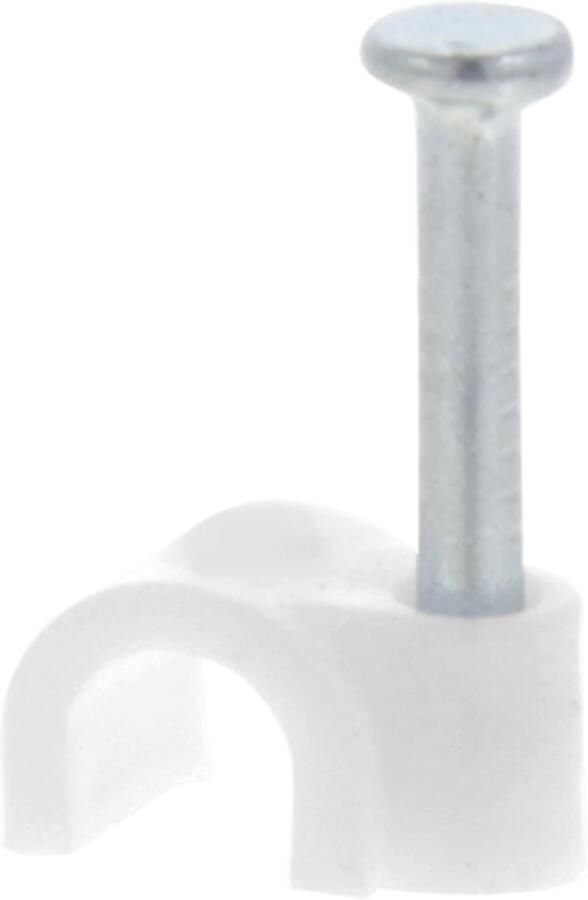 Enzo Kabelclip | Rond | 5 mm | Wit (300) 00.530.36