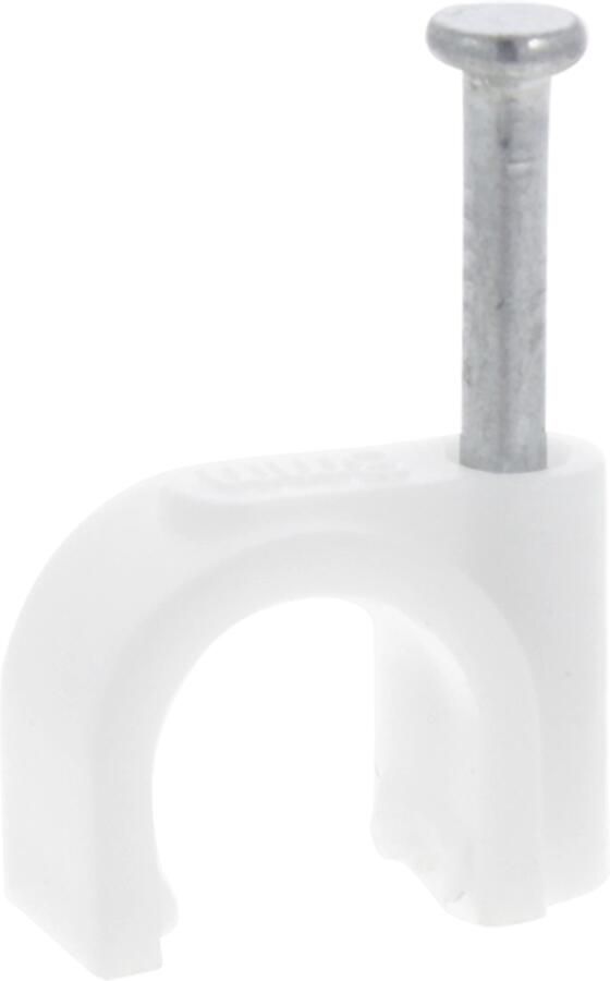 Enzo Kabelclip | Rond | 8 mm | Wit (140) 00.530.39