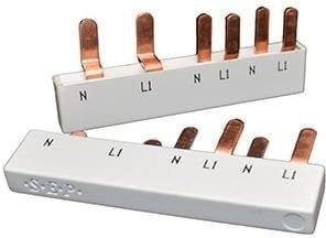 Enzo Kamrail 2 fase 6pol. 17 8mm gebogen wit 4000290