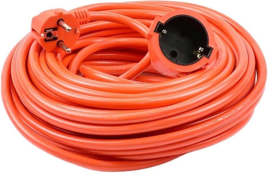 Enzo Keltin Verlengsnoer PVC oranje 3x1 5qmm 30m 1167056