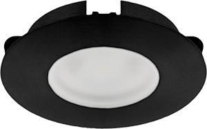 Enzo Klemko Lagos XPG LED-meubelspot warm wit 2700K 90gr ZWART LED0925