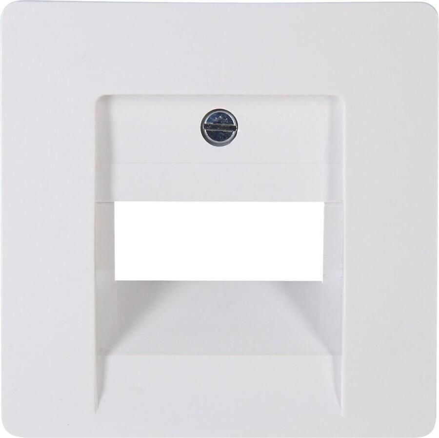 Enzo Kopp HK05 arctic wit afdekplaat UTP dubbel 4621460