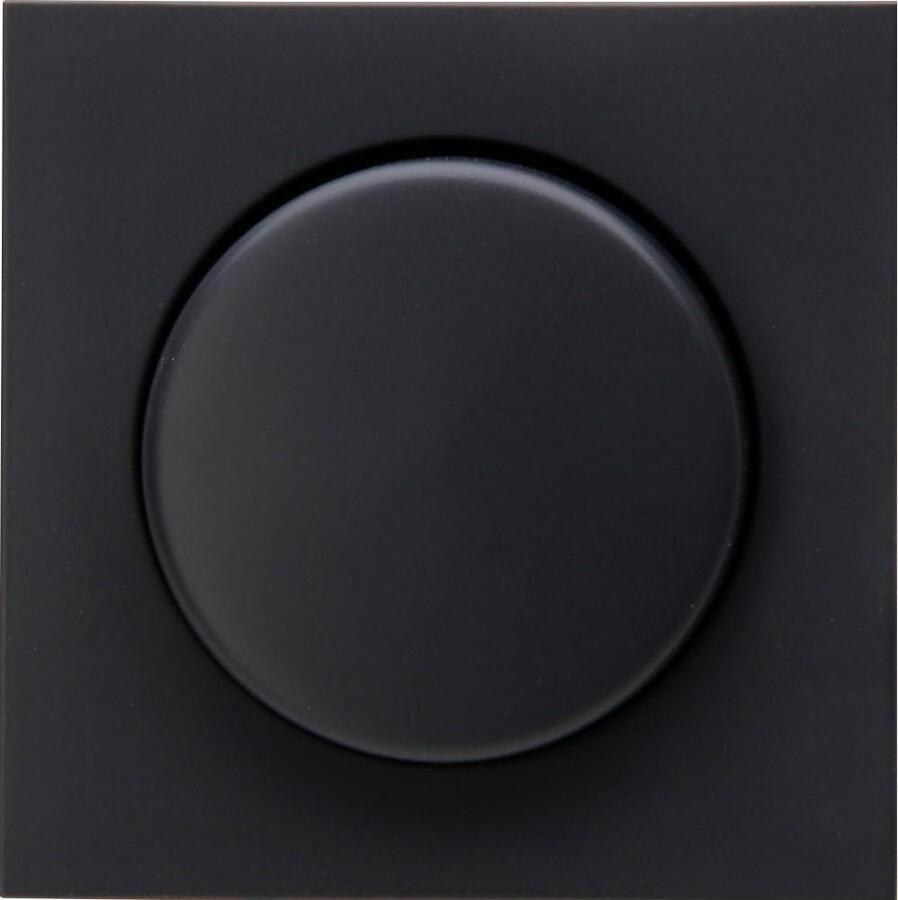 Enzo Kopp HK07 antraciet afdekplaat + knop dimmer 4623030