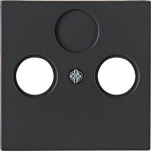Enzo Kopp HK07 antraciet afdekplaat voor coax 4623040