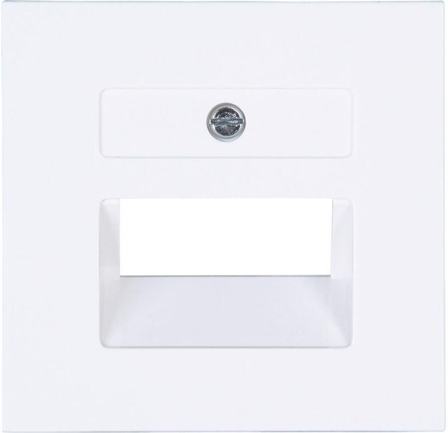 Enzo Kopp HK07 PURE mat wit afdekplaat UTP dubbel 4624060