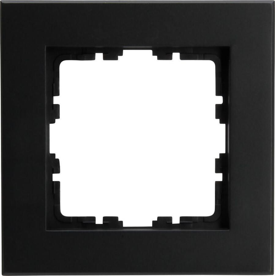 Enzo Kopp HK07 PURE mat zwart 1 voudig afdekraam 4624700