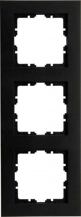 Enzo Kopp HK07 PURE mat zwart 3 voudig afdekraam 4624720