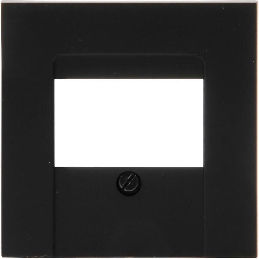 Enzo Kopp HK07 PURE mat zwart afdekplaat USB 4624570