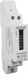 Enzo KWH meter 1-fase analoog 40A 4518200
