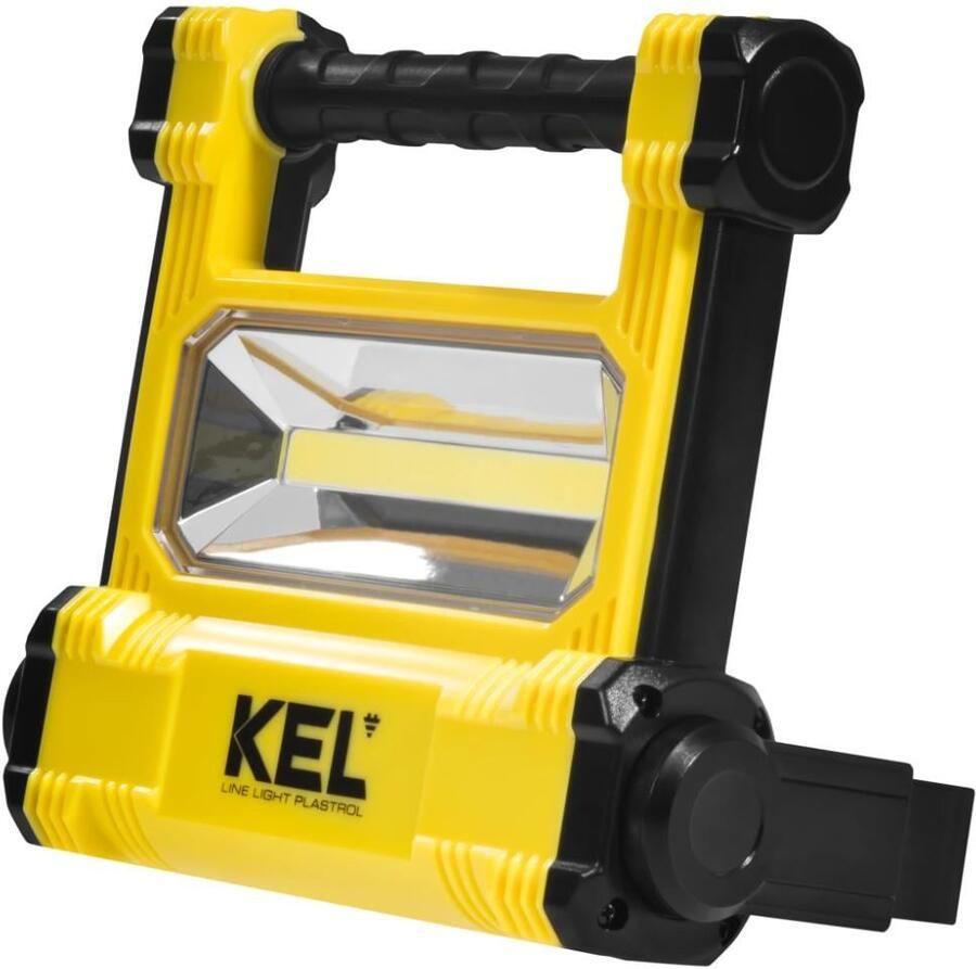 Enzo LED Bouwlamp 20W oplaadbaar op statief 6500K IP65 5017684