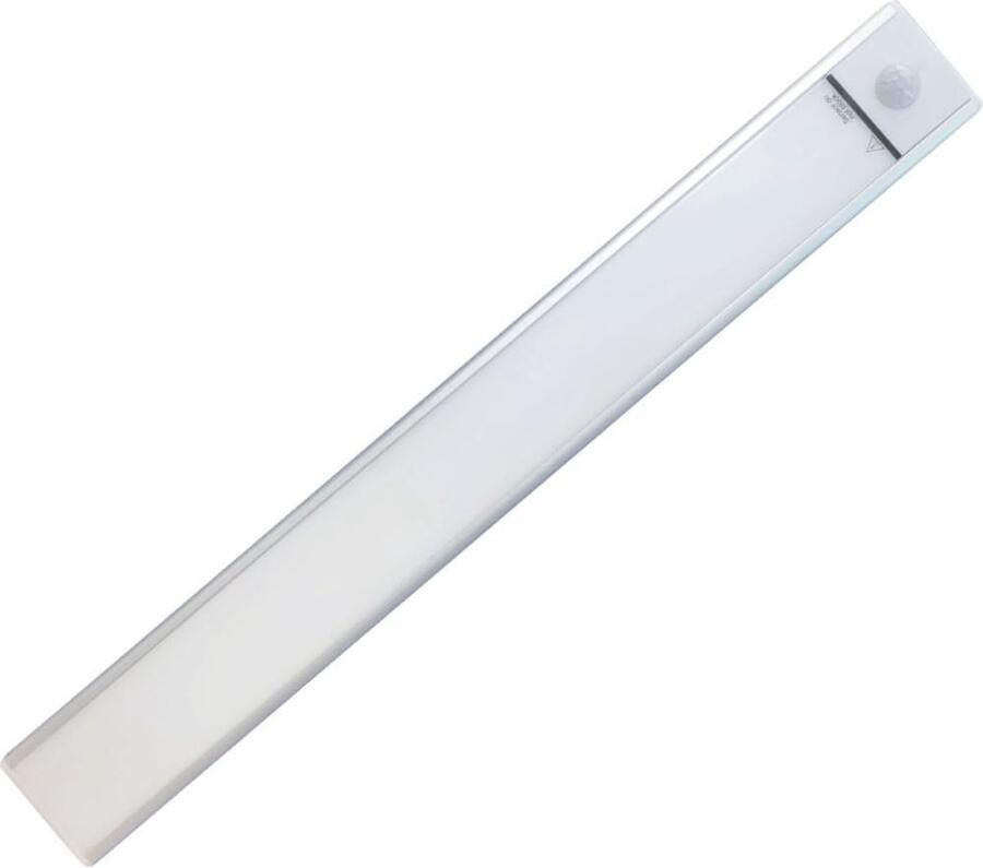 Enzo LED Kastlamp 5w 20cm met sensor oplaadbaar zilver CCT 5652061