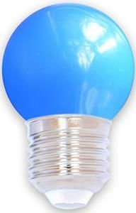 Enzo LED kogellamp E27 blauw 1W LED0156