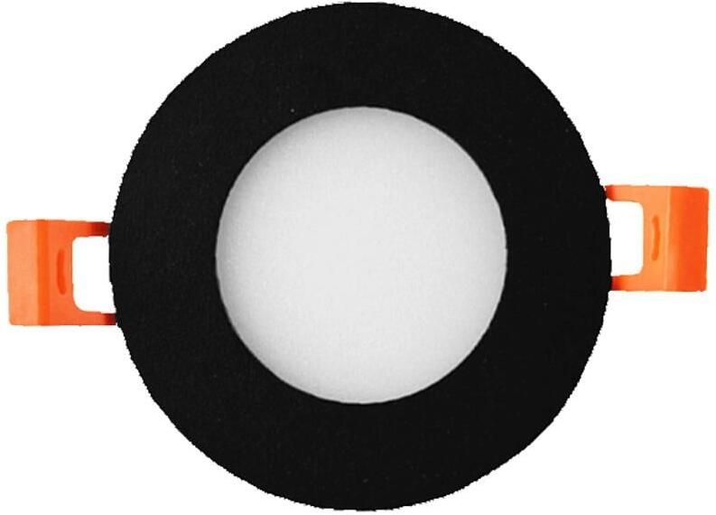 Enzo LED panel downlight 3W 4000K incl. driver zwart LED2602