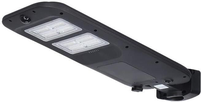 Enzo LED Solar Straatlamp 14W 4000K zwart + schemerschakelaar 5014120