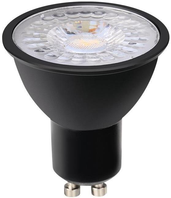 Enzo LED spot GU10 230V 5-50W 60gr zwart 2700K dimbaar LED0640
