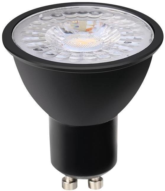 Enzo LED spot GU10 230V 7-75W 60gr zwart 2700K dimbaar LED0650
