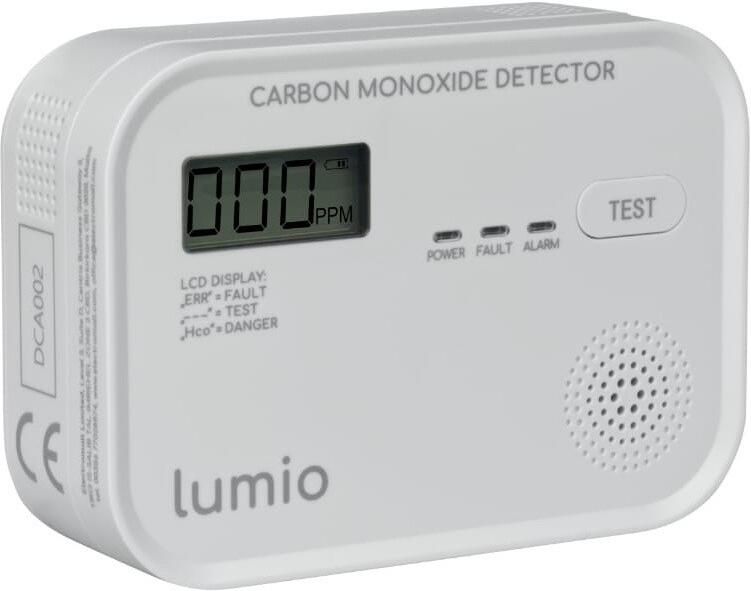 Enzo Lumio7900605 Koolmonoxidemelder | batterij LCD | Lumio 7900605