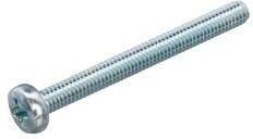 Enzo Metaalschroef M4x20 tbv perilex opbouw 4029360