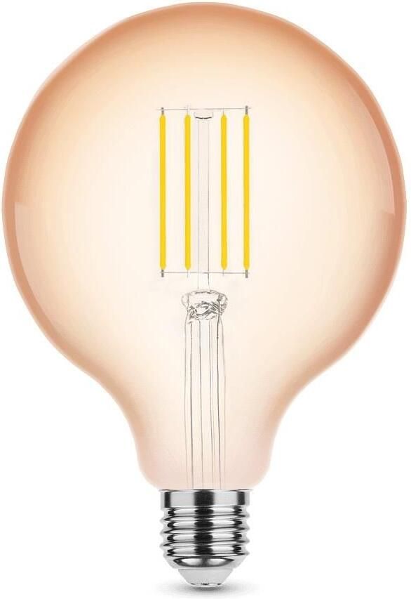 Enzo Modee LED Globe G125 E27 4-28W 1800K filament amber dimbaar LED7490