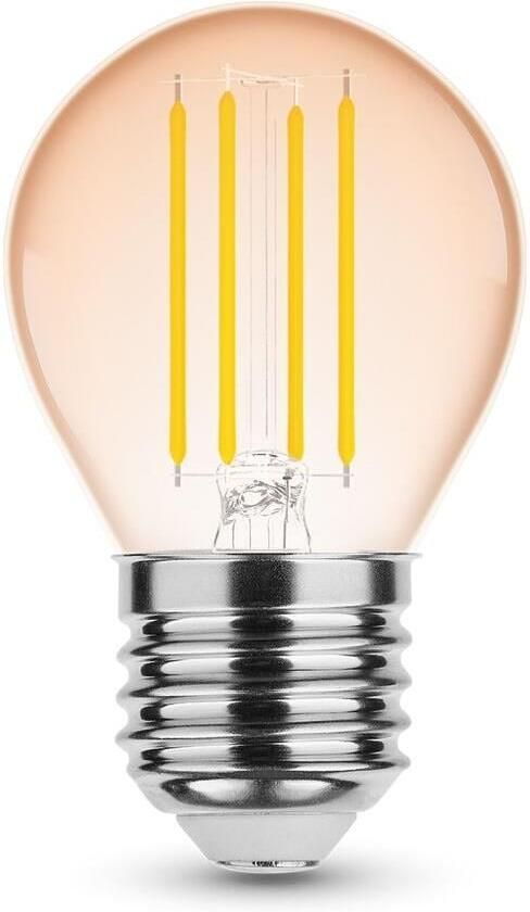 Enzo Modee LED kogel E27 4-28W 1800K filament amber dimbaar LED7430