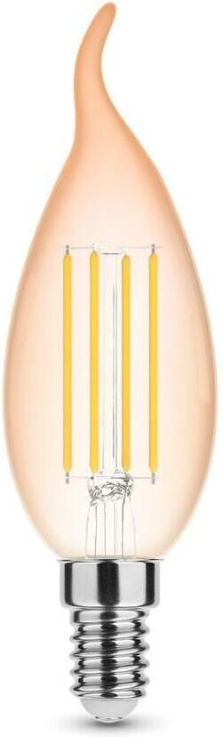 Enzo Modee LED tipkaars E14 4-28W 1800K filament amber dimbaar 2-pack LED7408