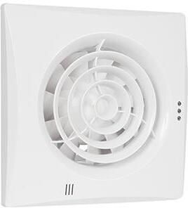 Enzo Nedco Badkamer Toilet ventilator S125TH wit 125mm + timer en sensor 8610056