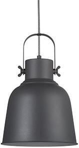 Enzo Nordlux Hanglamp E27 Adrian zwart 25cm 4800020