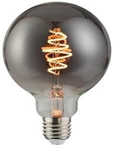 Enzo Nordlux LED Globe G125 E27 5-15W 1800K filament spiraal grey dimbaar 2760140