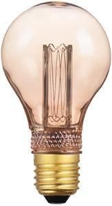 Enzo Nordlux LED GLS E27 2 3-5W 1800K retro deco gold dimbaar 2760082