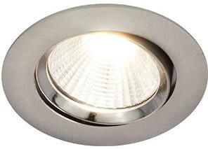 Enzo Nordlux LED Inbouwspot rond Dorado Smart Light rond nickel geschuurd 5 5W IP65 4806280