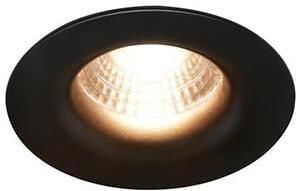 Enzo Nordlux LED Inbouwspot Stake rond 6.1W zwart 2700K IP20 4801338