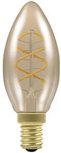 Enzo Nordlux LED kaars E14 3-15W 2000K filament gold spiraal dimbaar 2760000