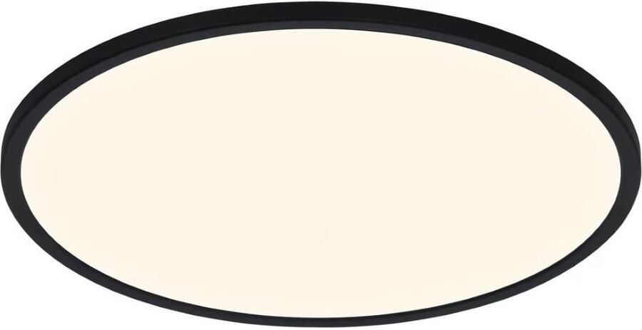 Enzo Nordlux LED Plafonniere Oja 42 zwart 24W 3000K 4000K 42cm 4802331