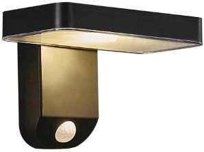 Enzo Nordlux LED Solar wandlamp Rica 5W 3000K zwart 4802800
