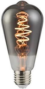Enzo Nordlux LED ST64 E27 5-15W 1800K filament spiraal grey dimbaar 2760085