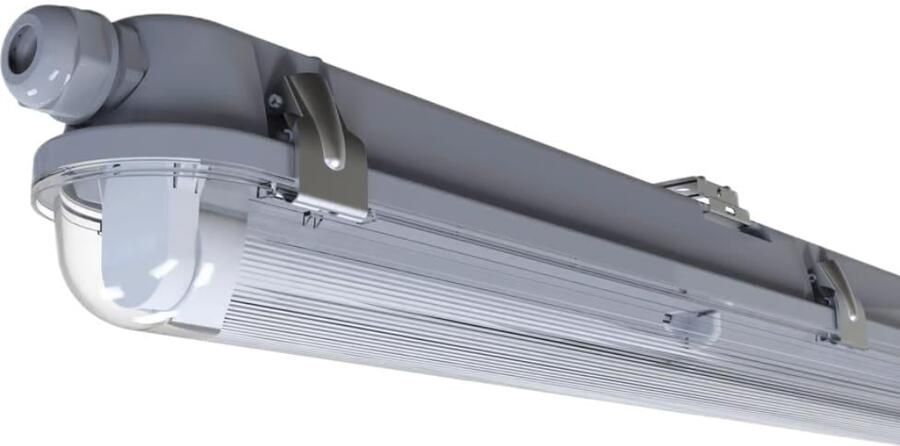 Enzo Nordlux LED SWD Armatuur WORKS met 1x LED tube 24W 4000K wit 150cm 4804295
