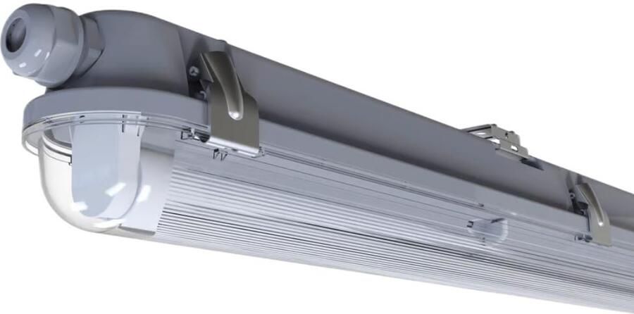 Enzo Nordlux LED SWD Armatuur WORKS met 1x LED tube 18W 4000K wit 120cm 4804275