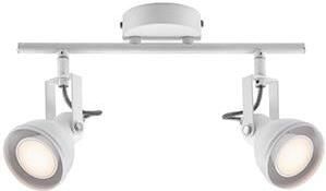 Enzo Nordlux Opbouw spot 2x GU10 Aslak wit verstelbaar 4800450