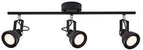 Enzo Nordlux Opbouw spot 3x GU10 Aslak zwart verstelbaar 4800480