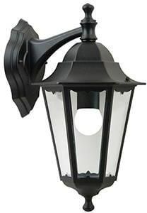 Enzo Nordlux Wandlamp Cardiff Down E27 zwart IP44 4800924
