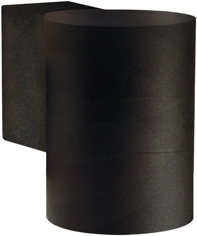 Enzo Nordlux Wandlamp Tin Maxi GU10 zwart IP54 4800930