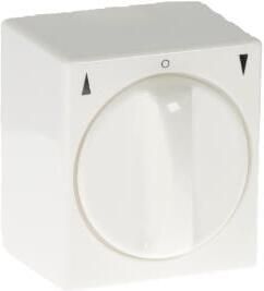 Enzo Opbouw jaloezie-draaischakelaar wit 4660110