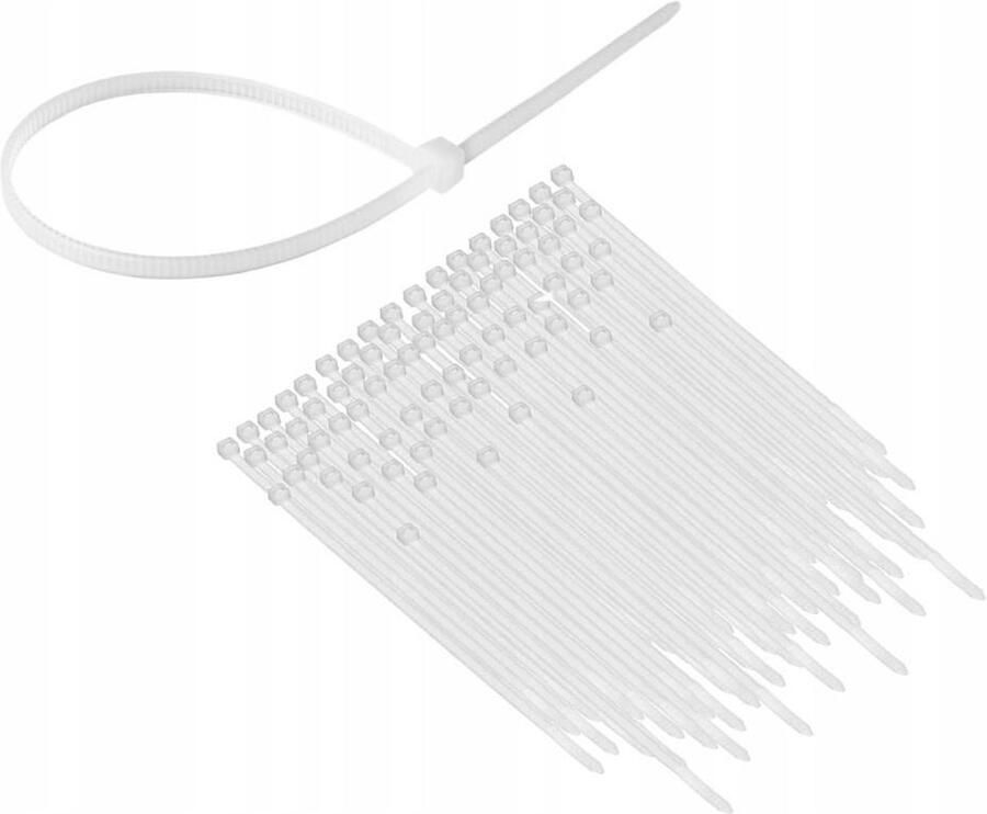 Enzo Orno Kabelbundelband 3 6x150mm transparant zak(100) 4113403