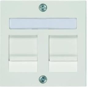 Enzo PEHA Badora LW afdekplaat voor UTP dubbel 4603295