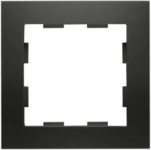 Enzo PEHA Badora MAT ZWART 1 voudig afdekraam 4603650